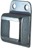 Steel Fence Rail Brackets 25x38 mm Single Lug 