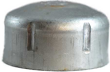 Galvabond Round End Caps 33.7 mm