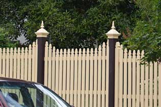 Capitals on the entrance of a house