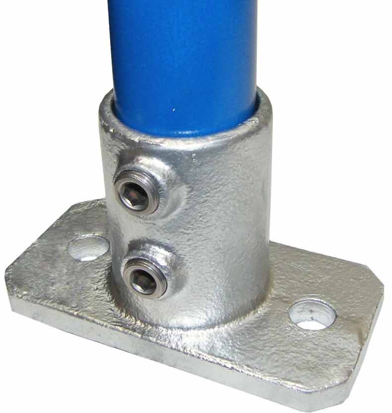 kwikclamp base flange for 48mm pipe