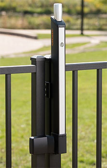 fortima installed on a gate 