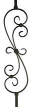 wrought iron Balusters