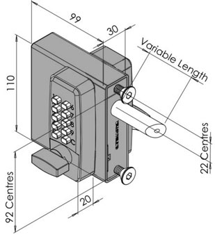 drawing of the LKBL084