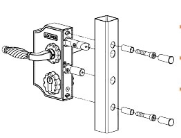 locinox lock drill holes locations