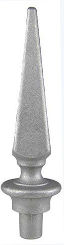 Spear Head Pyramid Male 16 mm Round