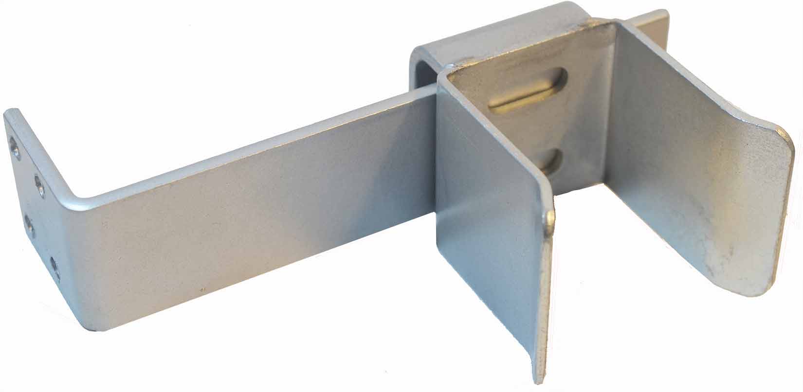 Gate Reciever holder adjustable front view