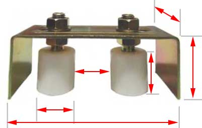guide roller bracket WH250
