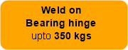Heading for weld on bearing hinge upto 350kg