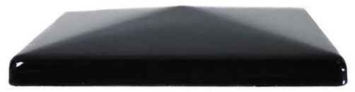 black steel cap 150x150mm