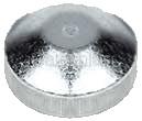 Galvanized round steel cap