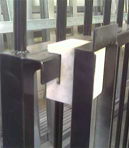 sliding gate block
