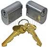 keybarrels for gate locks